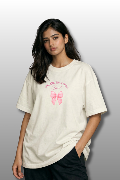 Loved Aesthetic Tee | Heavyweight Soft Fabric