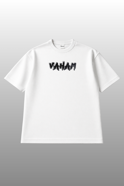 Crimson Vision Premium Fabric Oversized Tee