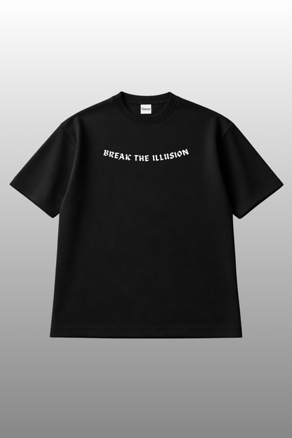 Break The Illusion Premium Oversized Tee | VAHAM Originals