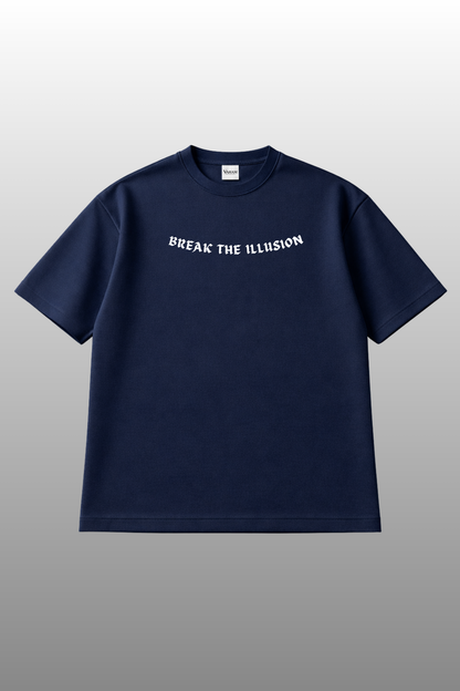 Break The Illusion Premium Oversized Tee | VAHAM Originals