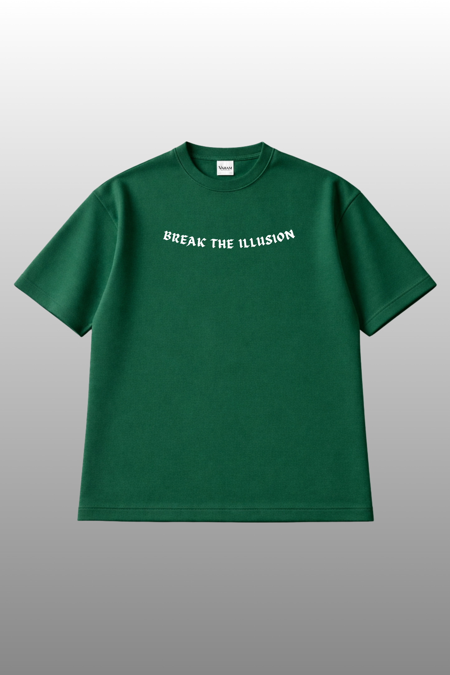 Break The Illusion Premium Oversized Tee | VAHAM Originals