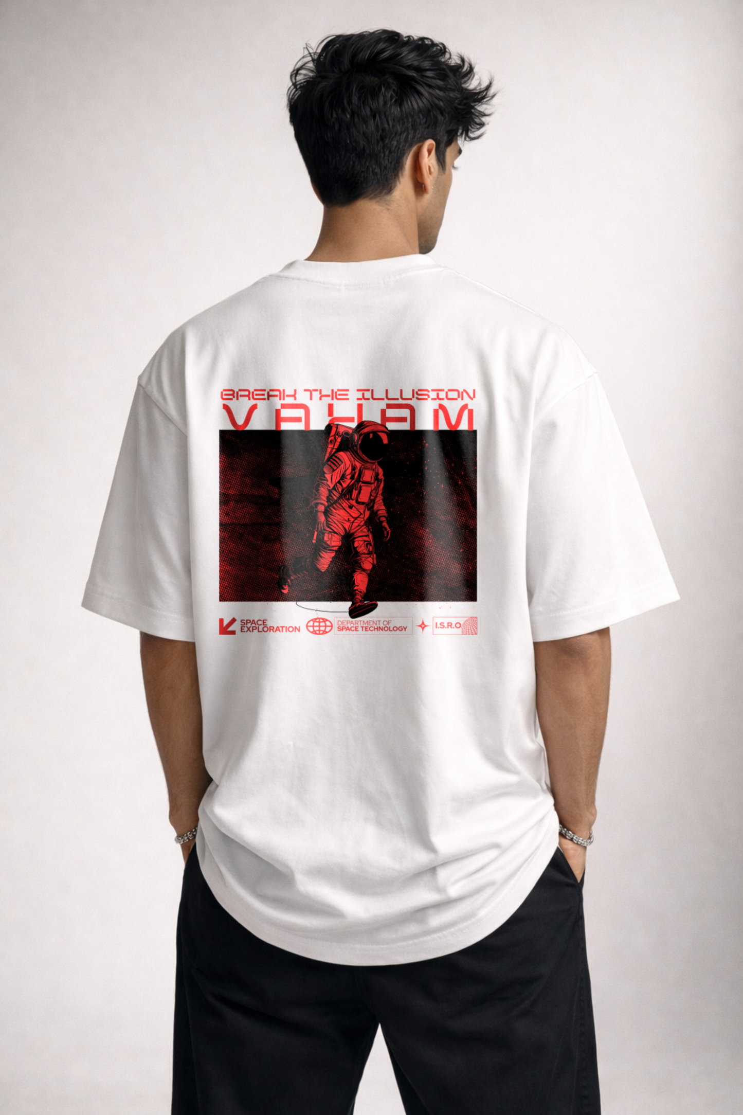 Space Exploration Premium  Oversized Tee