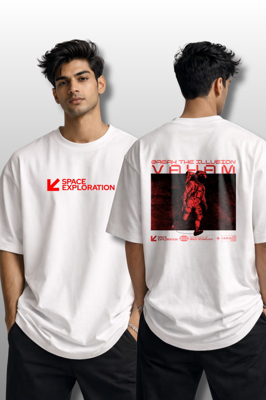 Space Exploration Premium  Oversized Tee