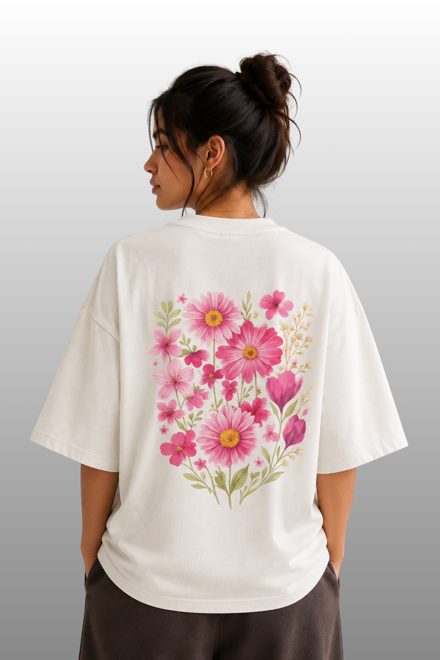 Blossom Garden Oversized Tee