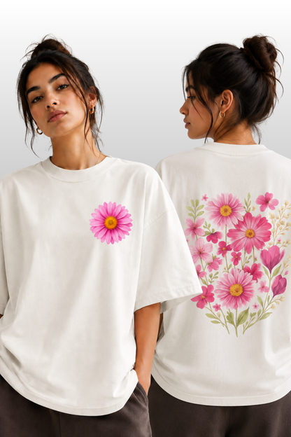 Blossom Garden Oversized Tee