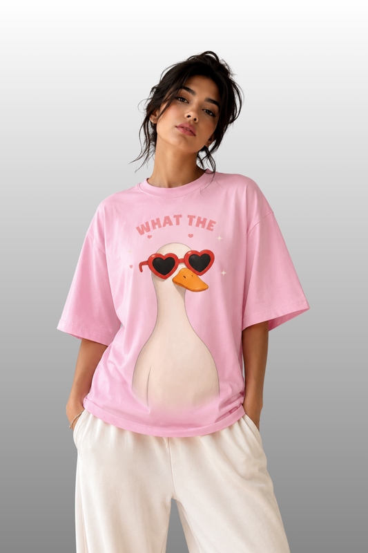 What The Duck Oversized Tee