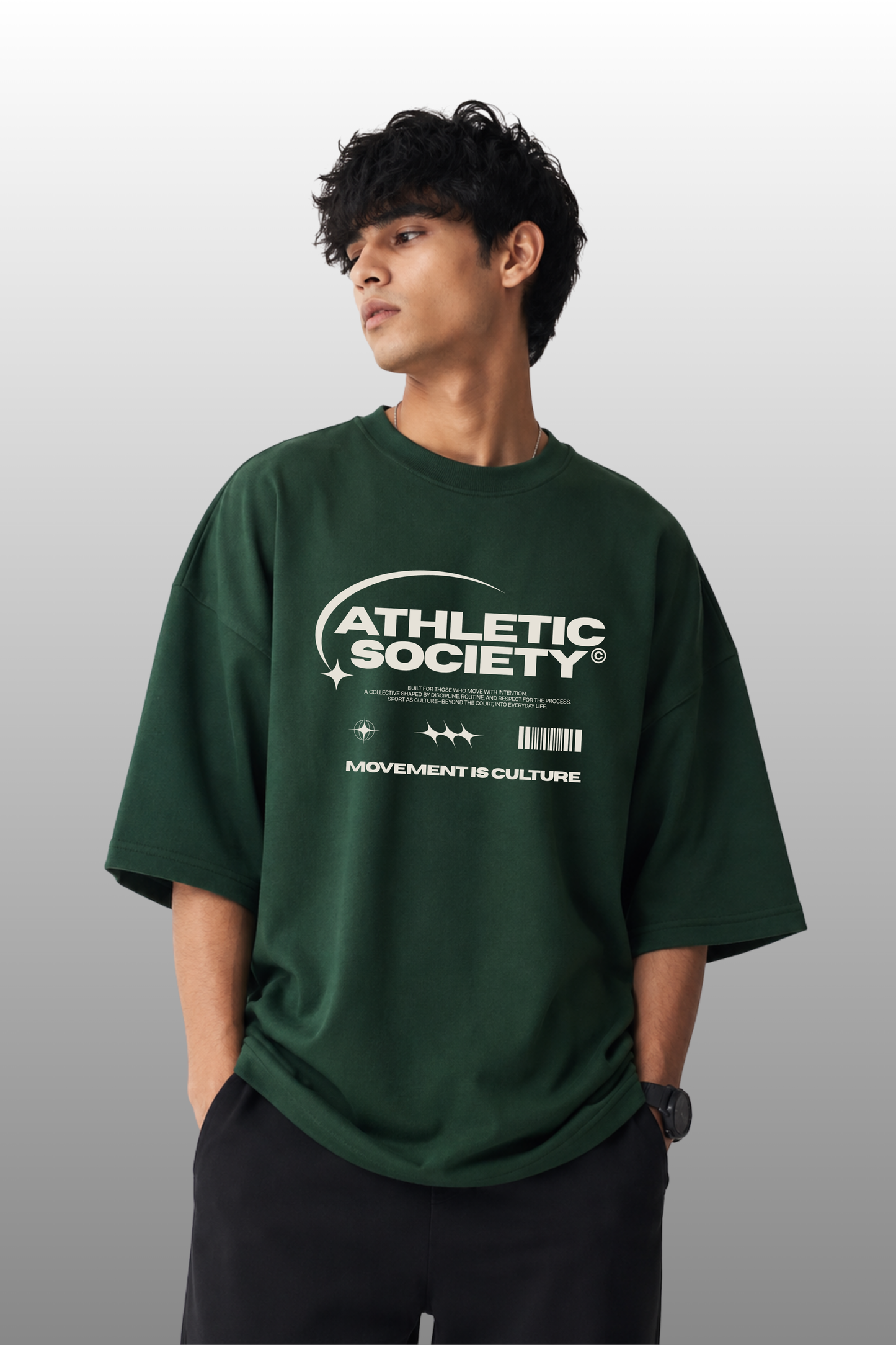 Athletic Society Oversized Tee