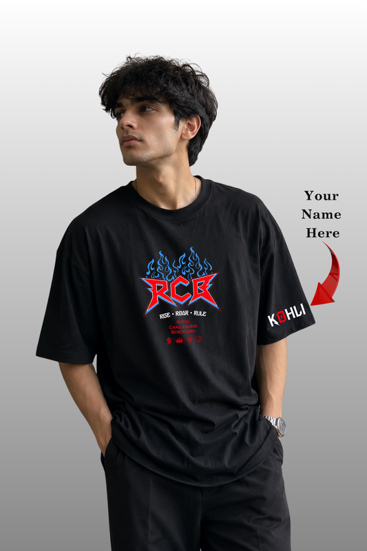 Royal Black Edition | Unisex Oversized T-Shirt