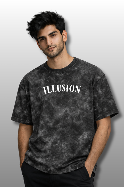 VAHAM Originals | Unisex Oversized Acid Washed Tee